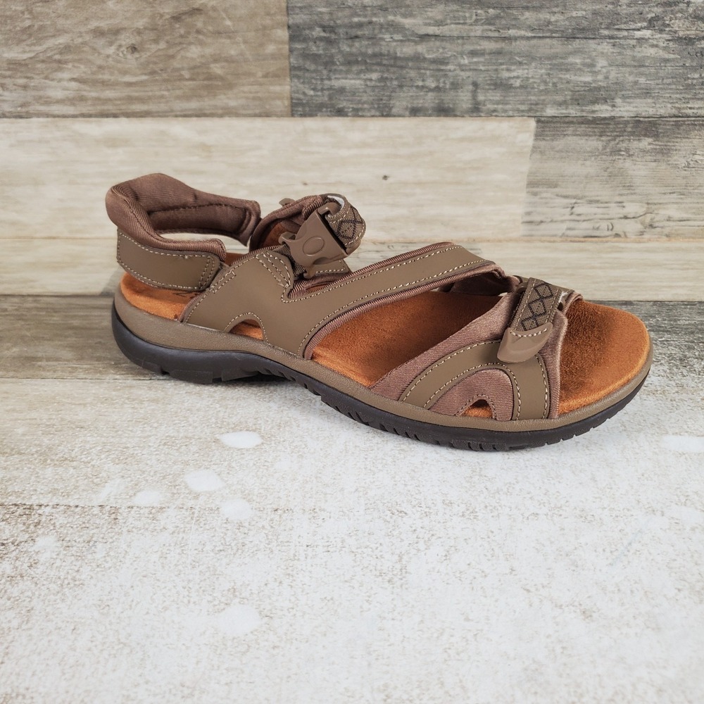 Naturalizer Angeles III Womens Sandals Sz 9 M Taffy Leather‎ Slingback Open Toe